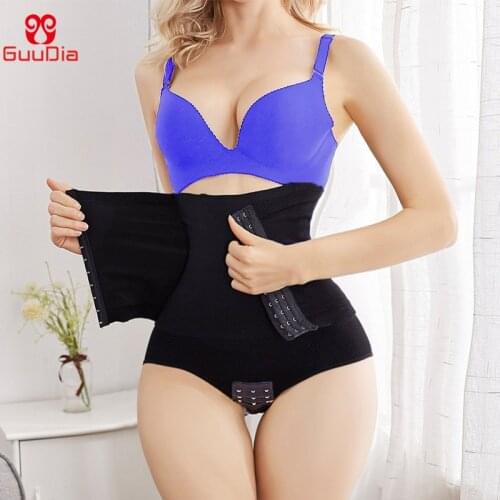 GUUDIA Postpartum Girdle High Waist Tummy Control Panties for Women Butt Lifter Belly Slimming Body Shaper Underwear Open Crotch