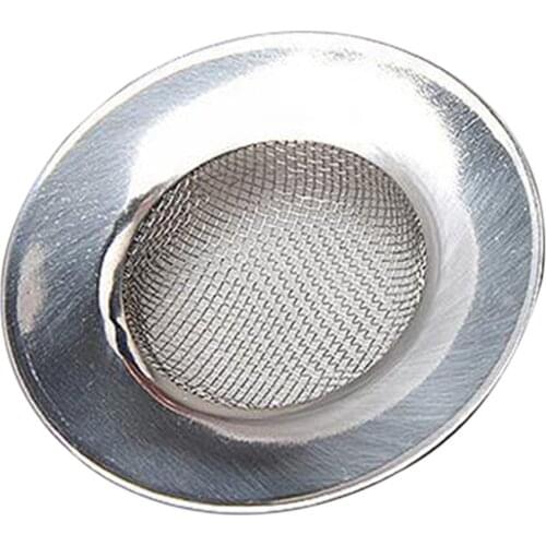 Hot Leak Net Home Floor Drain Kitchen Sink Slag Stainless Steel Kitchen Sink Filter Bathroom Floor Drain Slag Cleaner Food Slag