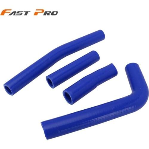 Motorcycle Blue Radiator Coolant Hose For YAMAHA WR400F 1998-2000 WR426F 2001-2002 YZ400F 1998-1999 YZ426F 2000-2002