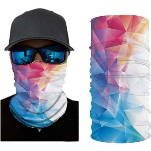 Cycling Face Mask Headwear Halloween Skull Wrap Scarf Warm Washable Headband Breathable Running Bandana Outdoor Sports Equipment