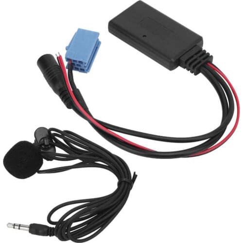 Car accessories automobiles Car Stereo Microphone Mini ISO 8Pin with Wiring Adapter Bluetooth 5.0 for Mobile Phone Tablet MP3