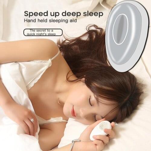 Instrument Massager and Relax Pressure Relief Sleep Device USB Charging Microcurrent Holding Sleep Aid Instrument Hypnosis