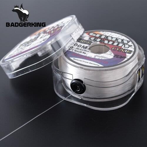 200m fluorocarbon fishing line white brown sinking high Abrasion Resistance stretchable peche carp carbon coating fishing line