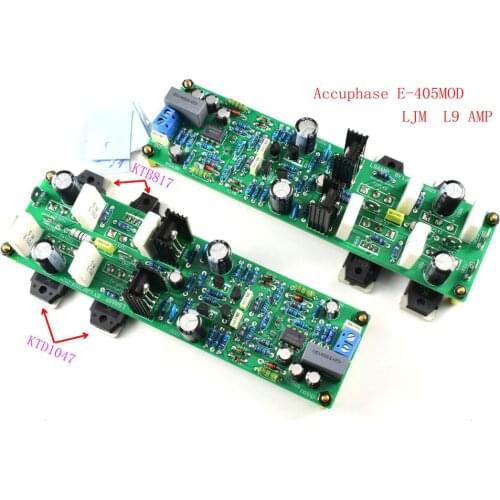Golden Throat Accuphase E405-MOD Modified Version Front And Rear Combined Power Amplifier Parts Finished Board