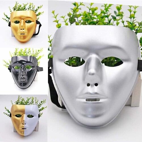 HOT Funny Painted Full Face Mouth Women Men Cosplay Masks Masquerade Ball Party Adult Children Halloween Xmas Mask Street Dance