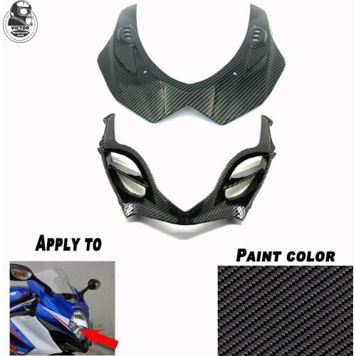 Motorcycle Parts Carbon Fiber Front Fairing Protective ABS Injection Molding Shell Suitable For Suzuki GSXR 1000 K 5 2009-2019