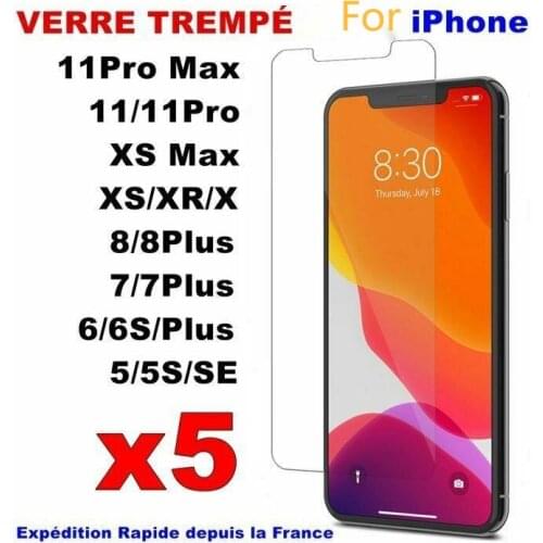 Suitable for iPhone Se / 6S / 7 / 8 / XR / XS / max / 11 glass toughened film shielding