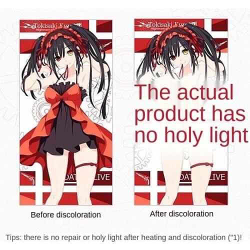 Towel Discolor Color Changeable Anime Figure Soap Novelty Gag SAO Sword Art Online Astolfo Tokisaki Kurumi Cartoon Gift