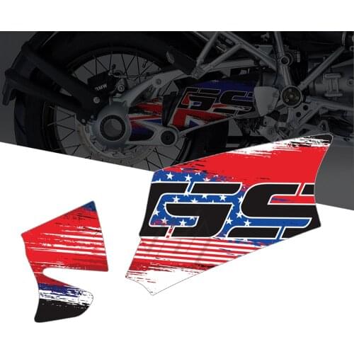 Motorcycle USA Italy Flag Reflective Decal Case for BMW R1200GS R1250GS GS Adventure 2004-2013