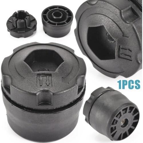 Universal ABS Plastic Line Bump Cutting Trimmer Head with 3 Mowing Ropes Set For Lawn Brush Cutter Strimmers Replacement