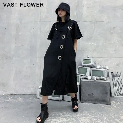 Black Split Straps Dress Women New 2021 Summer Sleeveless Sequined Loose Casual Elegant Vintage Dress Vestidos Fashion Clothes