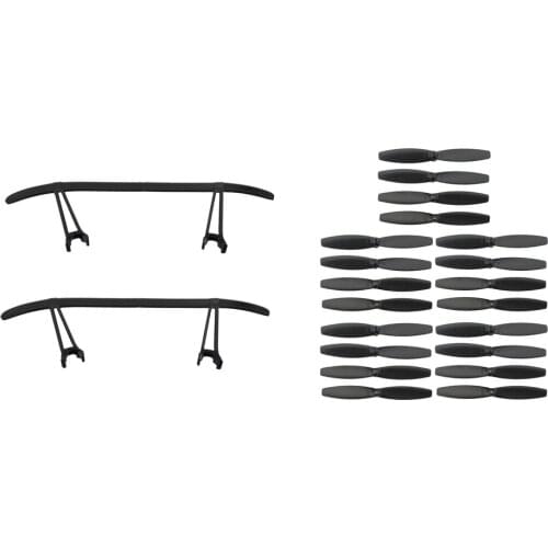 10 Pairs Propeller Props with Guards for UDI U31 U34W U36WH T25 Replacement