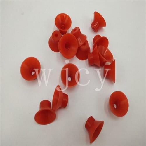 100pcs High quality rubber sucker Size 24*5*13mm for offse printing machine parts rubber sucker