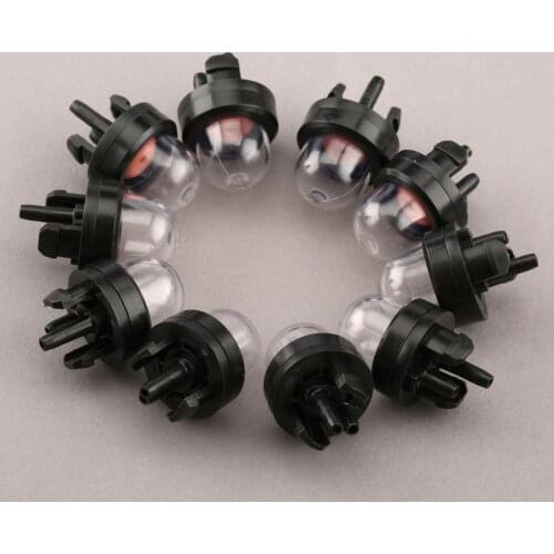 10Pcs Carburetor Snap In Primer Bulb Fuel Pump For Homeliter STHIL Ryobi Poulan fit 45cc 52cc 58cc 5200 5800 Chainsaw Parts