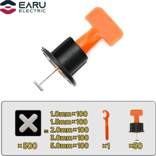 551pcs/set Level Wedges Tile Spacers For Flooring Wall Tile Spacer Carrelage Tile Leveling System Leveler Locator Spacers Plier