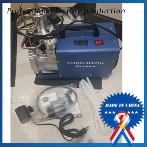 Auto-Stop 4500PSI 300 Bar 220V Electric High Pressure Water Cooling Airgun Scuba Air Compressor