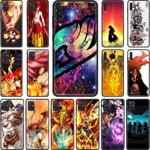 Manga Fairy Tail Anime Phone Case for Samsung Galaxy A51 A71 A21s A31 A41 M31 A11 M51 A12 M31s A01 A91 M11 A42 A32 5G Cover Capa