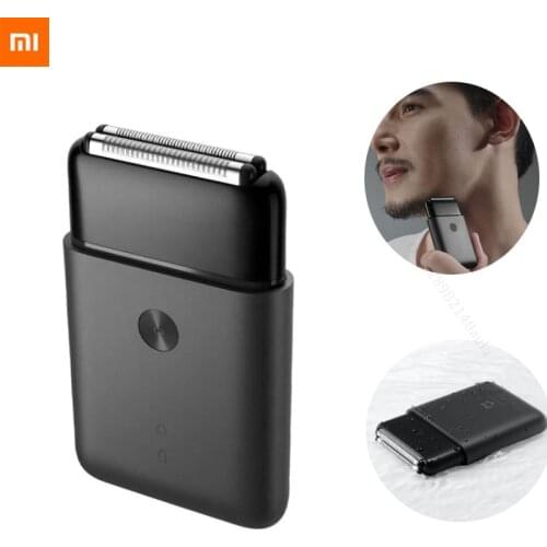 Newest Xiaomi Mijia Dual Blade Electric Razor Waterproof Portable Mini Shaver Reciprocating Ultra Low Noise Type-C Charge Razor