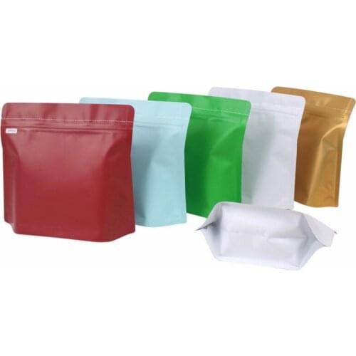 Ferimo 10pcs Aluminum foil stand up zip lock bag 500g coffee packaging storage bags large candy gift pouch seal package