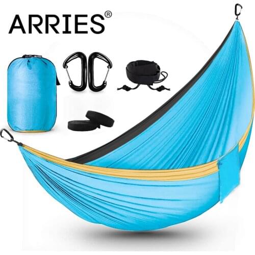 Hiking Camping 300*200cm Hammock Portable Nylon Safety Parachute Hamac Hanging Chair Swing Outdoor Double Person Leisure Hamak