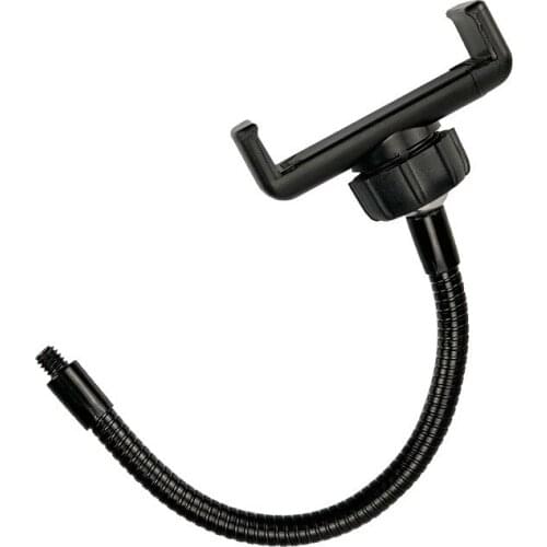 Flexible Clip Mount Holder with Clamping Base For iPhone, Galaxy, Huawei, Xiaomi, LG, HTC ,SmartPhone Clip For ring light