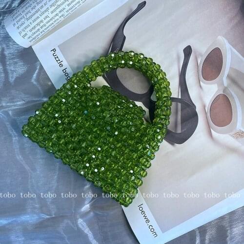 Light Beige Handbags Small Square Flap Drawstring Handle Summer New Style Rectangular Handbag Underarm Bags for Women