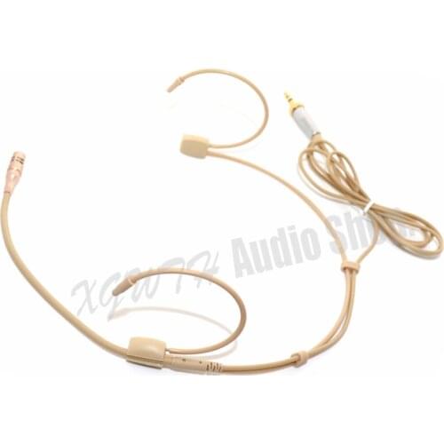 Cardioid Headset Microphone For Sennheiser G1 G2 G3 G4 HSP G4 Mic For Stage Singing Recording 3.5mm Stereo Lock