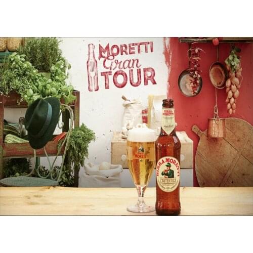 Birra Moretti Beer Metal Sign Man Cave Pub Bar Beverage Shed Plaque Party Drink