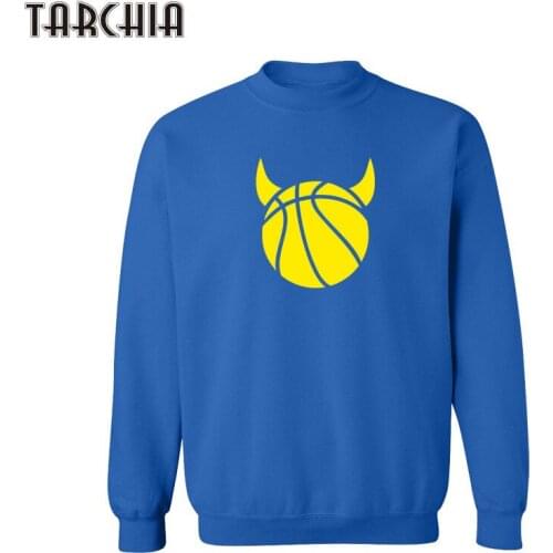TARCHIA 2021 New Print O-neck Tops Solid Color Sweatshirts Autumn Spring Streetwear Men Fitness Wear Mens Casual Hoodie