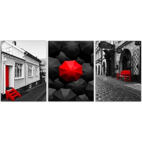 OKHOCN Spray Landscape Nordic Style Decoration For Home Paintings Photo Wall Art Pictures Posters and Prints Canvas Unframed