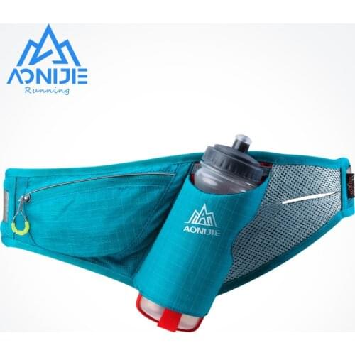 AONIJIE E849 Marathon Jogging Cycling Running Hydration Belt Waist Bag Pouch Fanny Pack Phone Holder For 750ml Water Bottle
