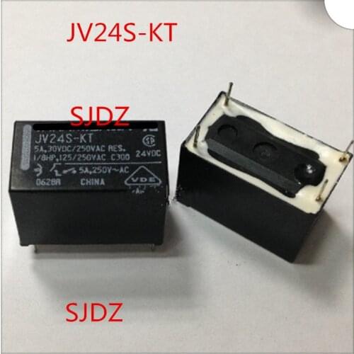 RELAY JV24S-KT 24VDC 4PIN 10PCS
