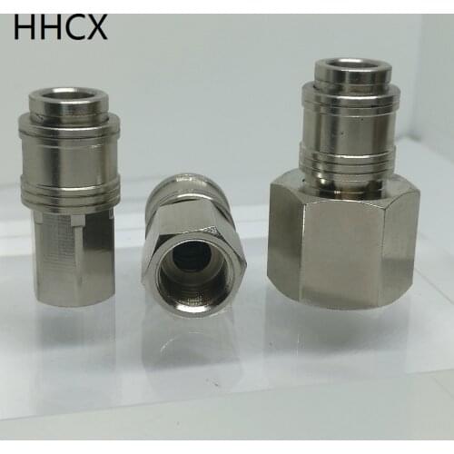 1PCS Pure Copper Inner Thread Pneumatic quick Connection female Head MINI European Pneumatic female Joint 1/8 1/4 3/8 1/2