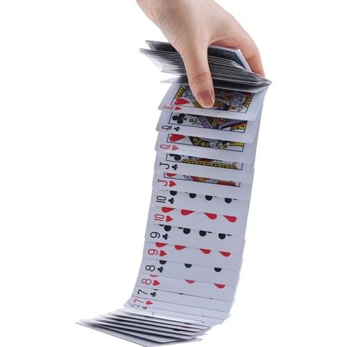 Magic Electric Deck (Connection by Invisible Thread) of Cards Prank Trick Prop Gag Poker Acrobatics Waterfall Card Props