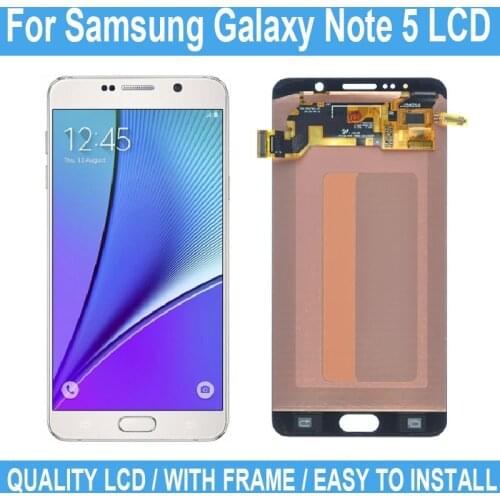 5.7" New LCD For Samsung Galaxy Note 5 N920T N920A N920I N920G N920G/DS Display Touch Screen Digitizer Assembly No Frame +Tool