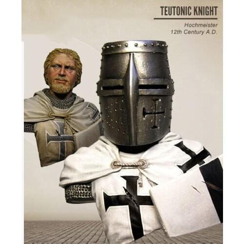 1/10 Resin Model Building Kit Bust KNIGHT