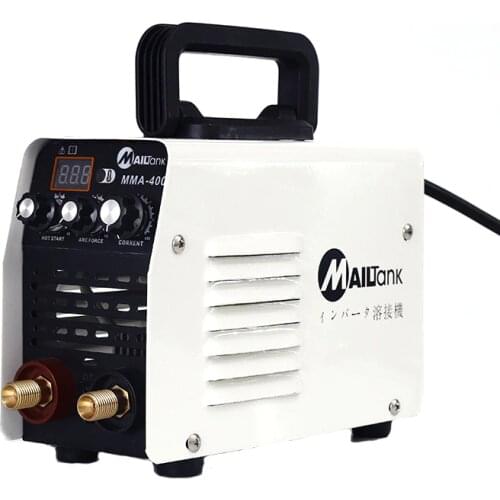 220V MMA-400 Portable Mini Arc Welding Machines Inverter Welding Machine with Lcd Display Handheld Welding Machine
