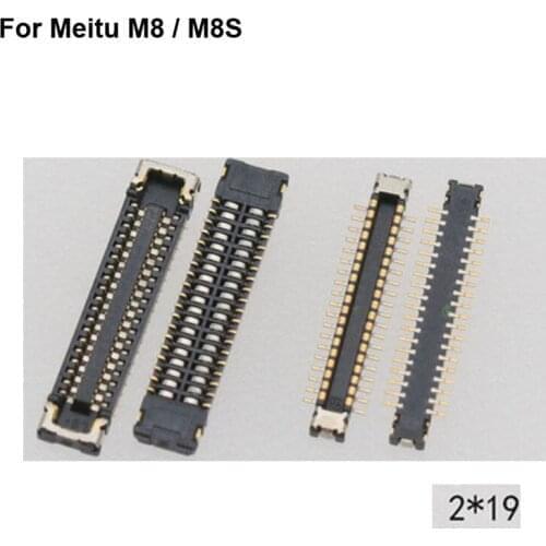 5pcs Dock Connector Micro USB Charging Port FPC connector For Meitu M8 M8S logic on motherboard mainboard For Meitu M 8 M 8S