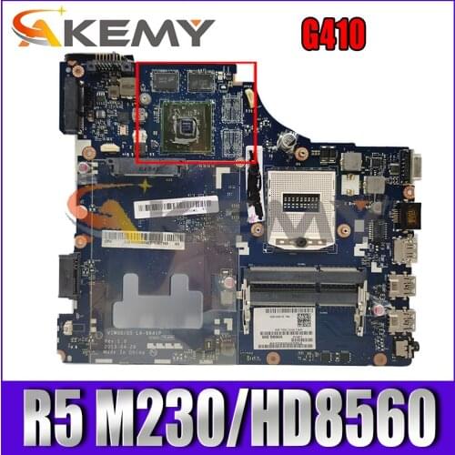 Akemy VIWGQ/GS LA-9641P Motherboard For Lenovo G410 Laptop Motherboard PGA947 HM87 Video Card R5 M230/HD8560 100% Test Work