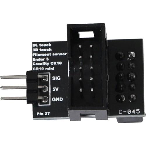 3d Printer Accessories Creality Cr-10 / Ender 3 Pin 27 Board Touch Adapter Plate Durable Green Joining Plate LESHP