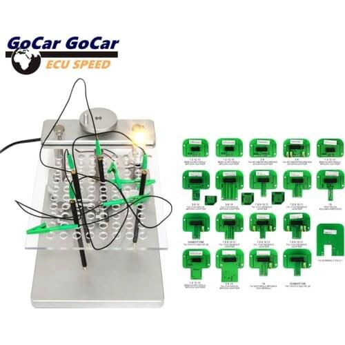 BDM Probe 22pcs Full Adapters For BDM OBD2 ECU Remap Programmer Tool LED BDM Frame PRO Stainless Best Quality