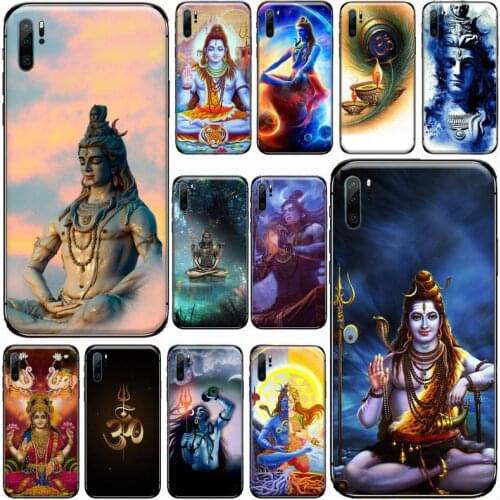 Lord Shiva Hindu God Buddha India Phone Case For Huawei P 40 30 20 lite pro smart 2019 honor 10 i lite 8x mate 20 pro nova 5t