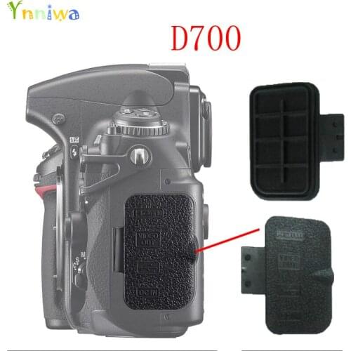 For Nikon D700 Export data cover Back cover Rubber DSLR Camera Replacement Unit Repair Part