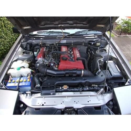 For Nissan Silvia (S12) 180ZX 190SX 200SX Gazelle 1983-1989 Front Hood Bonnet carbon fiber Gas Struts Shock Damper Lift Supports