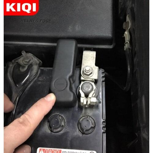 KIQI for Toyota Vios Yaris Belta VITZ Sedan Hatch XP90 XP130 2006-2018 Battery Power Negative Electrode Protector Terminal Cover