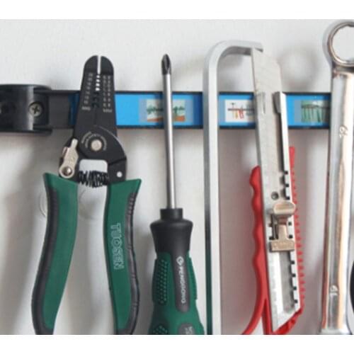 Tacy Magnetic Tool Holder Bar 8" Strong Magnetic Tool Holder Hardware Organizer for Garage Workshop