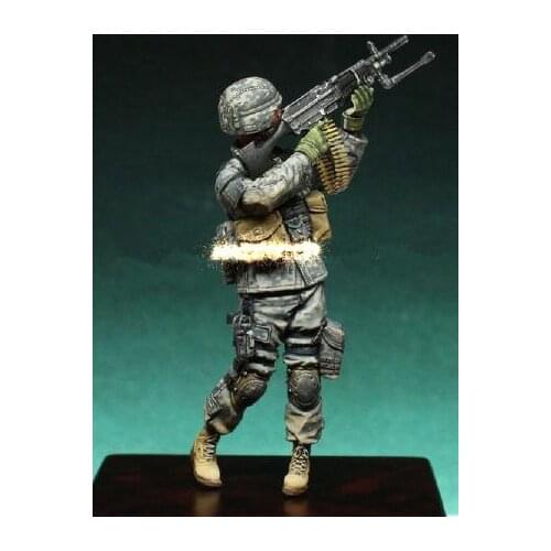 1:35 Resin Model Soldier Man US Special Forces Need Manual Drawing Model Assembly Kit