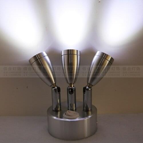 NEW Rechargeable book lights led battery light wireless home wedding shoot the lamp to counter road shop jewelry display SD49