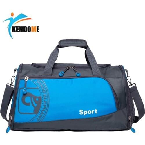 Hot Waterproof Outdoor Sports Gym Bag For Male Professional Fitness Training Shoulder Bag Travel Handbag Female Yoga Duffel Bag