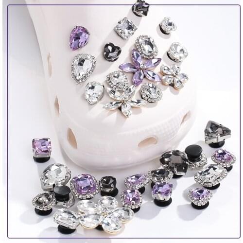 Flatback Glass Rhinestones Summer Slippers Decoration Strass Claw Set Glitter DIY Crafts Clothes Stones